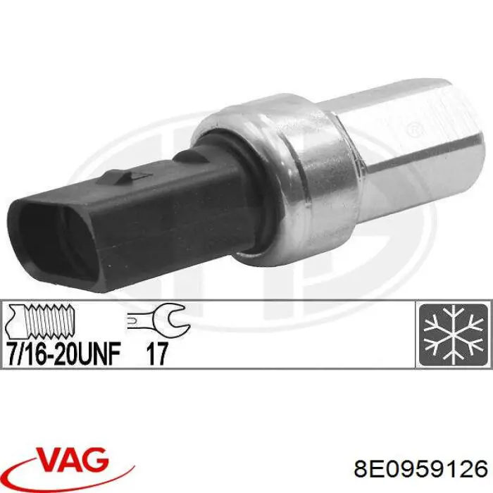 Клапан тиску кондиціонера VAG 8E0959126