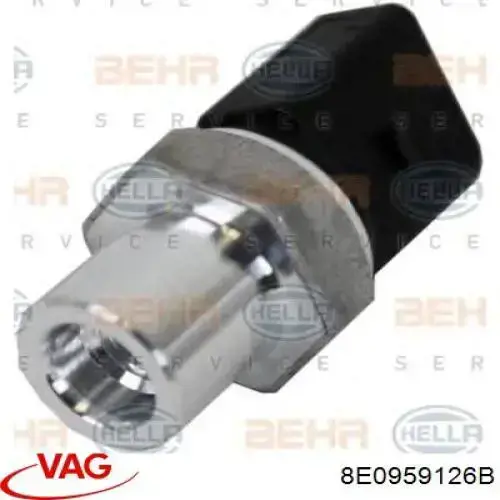 Датчик абсолютного тиску кондиціонера VAG 8E0959126B ціна, від 28.51 USD