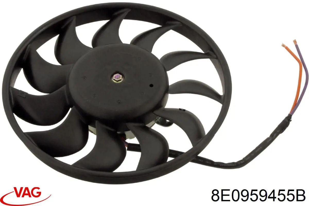 8E0959455B VAG вентилятор/крильчатка радіатора охолодження