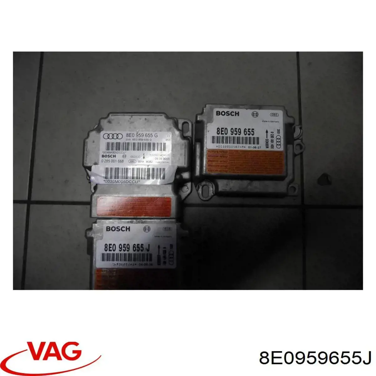 Модуль-процесор керування подушки безпеки VAG 8E0959655J ціна, від 12.67 USD