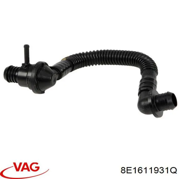 8E1611931Q VAG Шланг (патрубок) вакуумного насоса