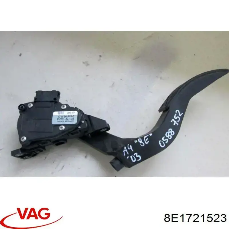 8E1721523 VAG Педаль газу (акселератора)