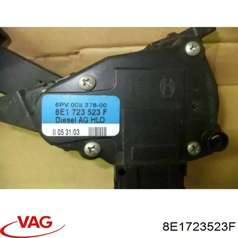 8E1723523F VAG Педаль газу (акселератора)