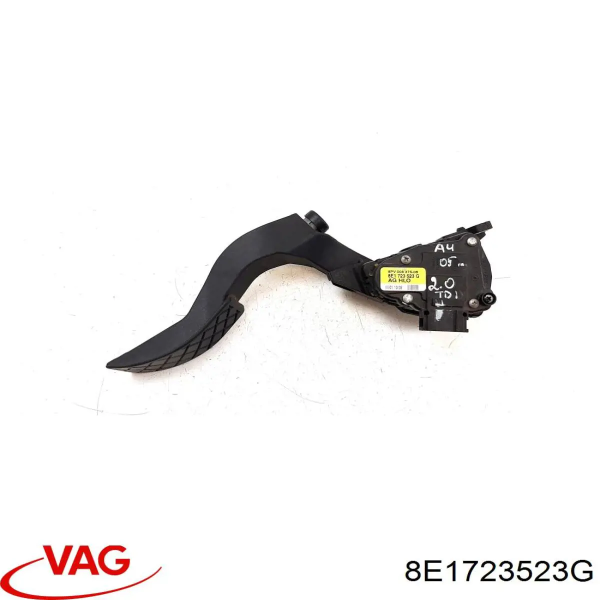 8E1723523G VAG Педаль газу (акселератора)