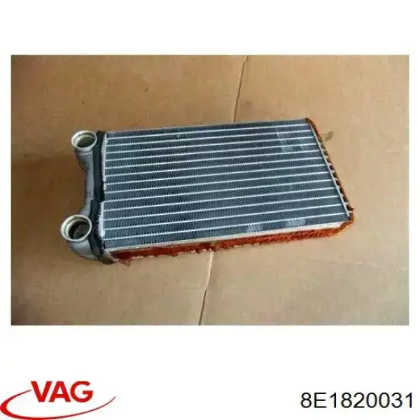 8E1820031 VAG Радіатор опалювача салону