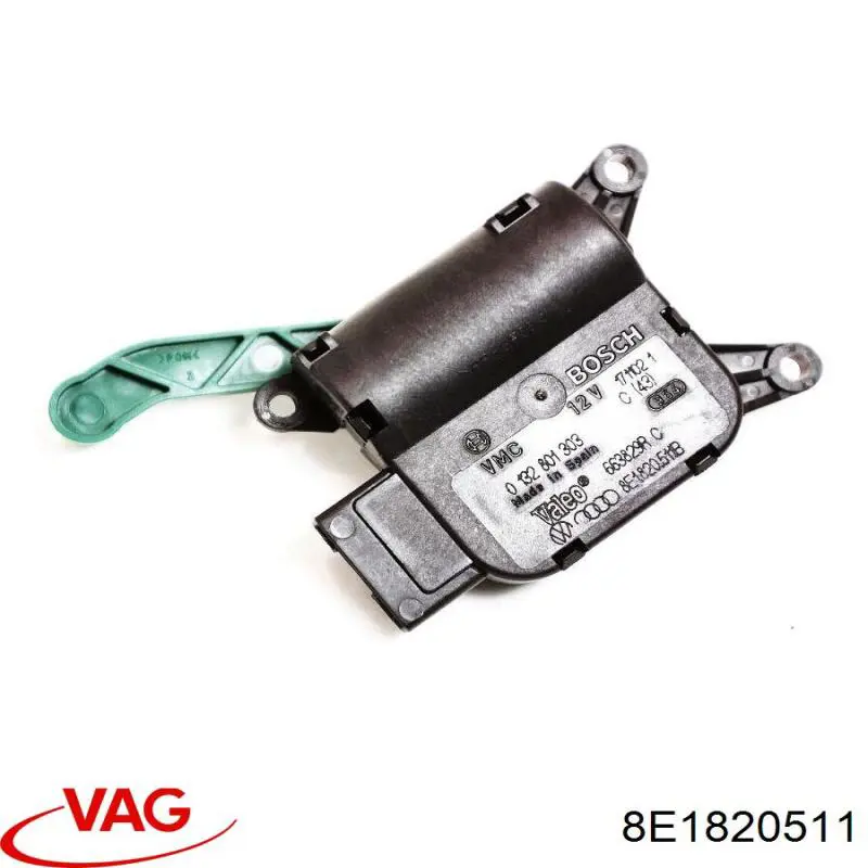 Двигун заслінки печі 8E1820511G VAG