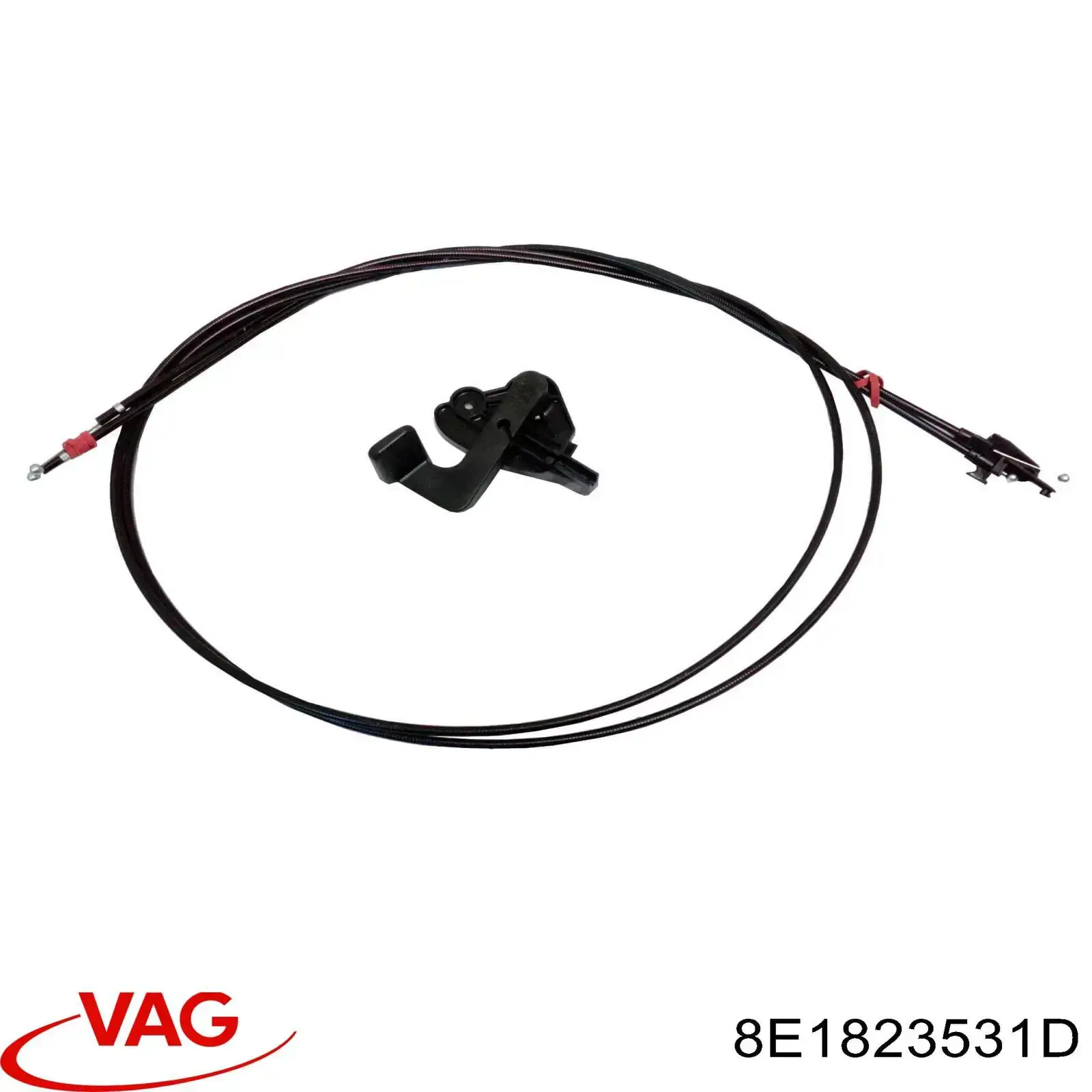 Трос відкриття капота Febest 17101A4B6 ціна, від 14.25 USD