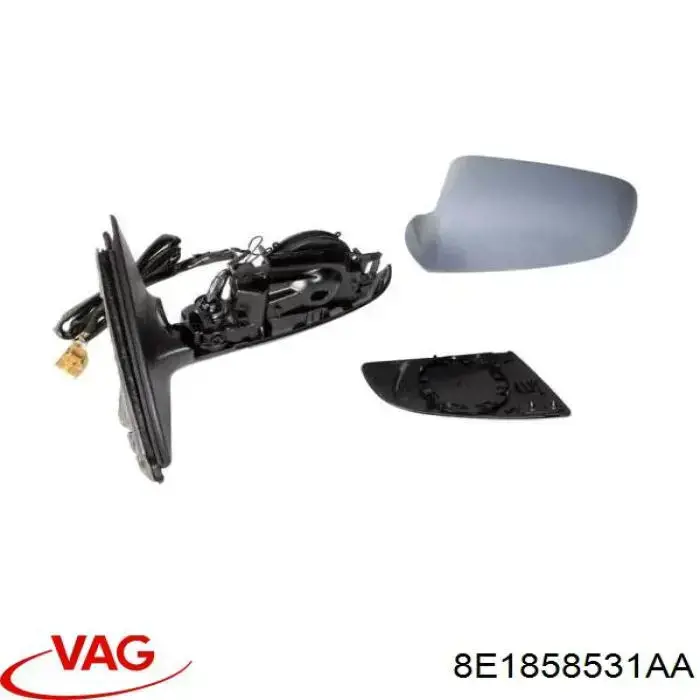 8E1858531AA VAG Дзеркало заднього виду, ліве