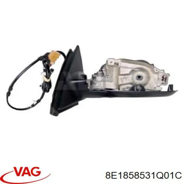 Ліве бічне дзеркало VAG 8E1858531Q01C ціна, від 42.52 USD