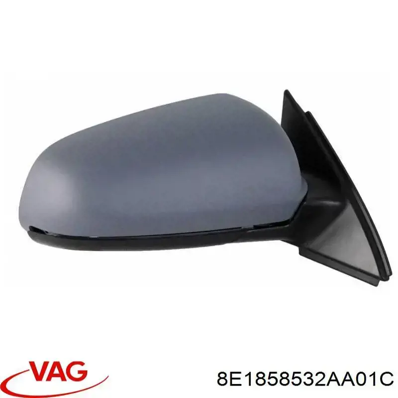 Корпус дзеркала заднього виду, правий VAG 50010FA0 ціна, від 43.08 USD