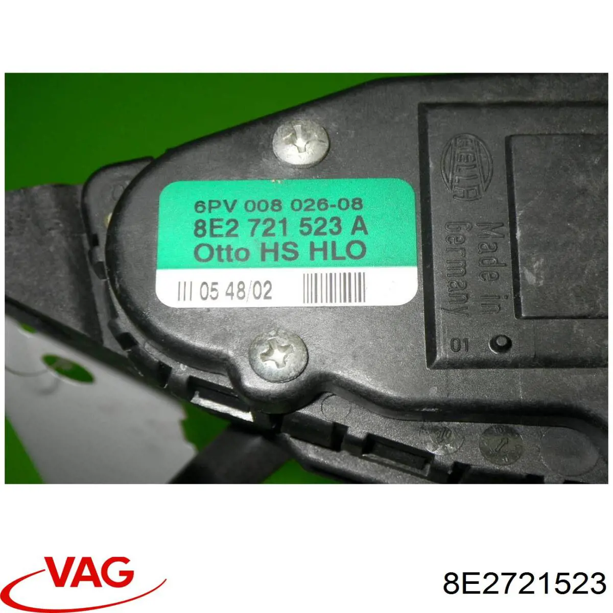 8E2721523 VAG Педаль газу (акселератора)