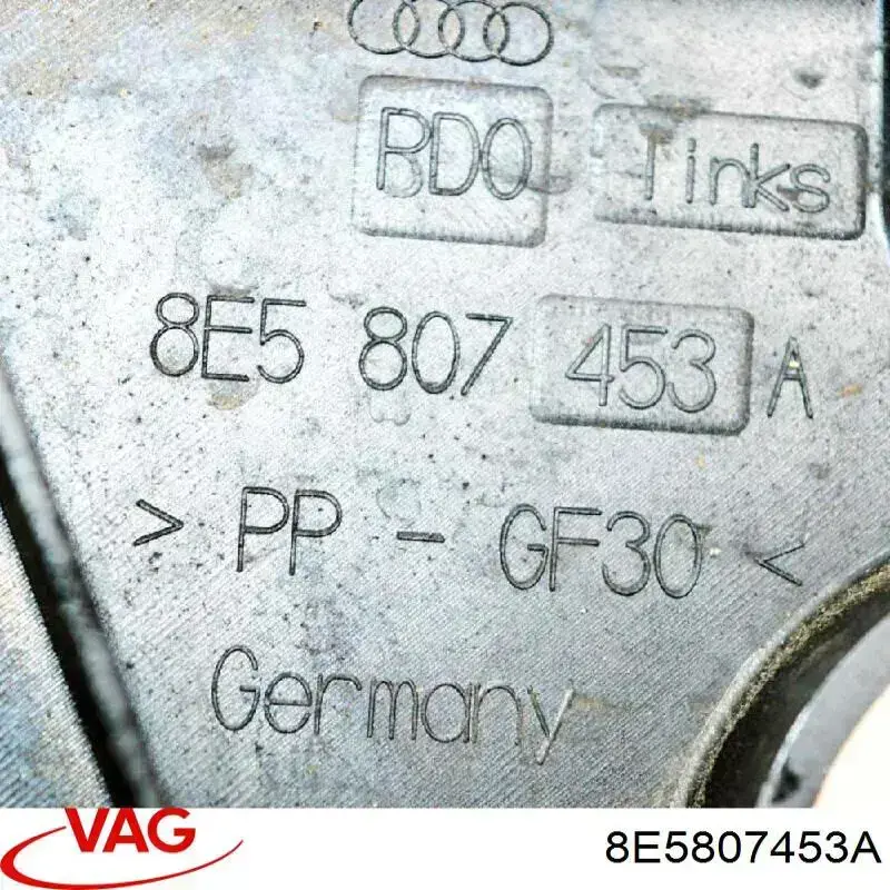 Направляюча заднього бампера, ліва VAG 8E5807453A ціна, від 25.33 USD