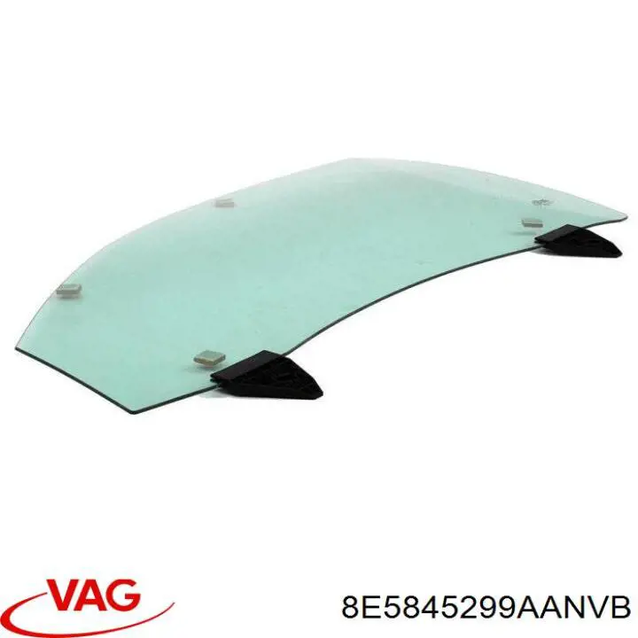 8E5845299AANVB VAG Скло багажного відсіку, ліве