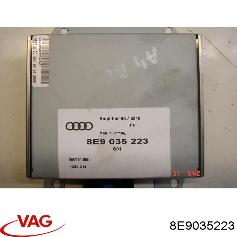 Купити 8E9035223 VAG Підсилювач звуку аудіосистеми