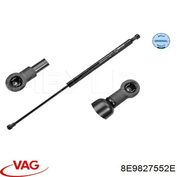 Амортизатор двері задньої VAG 8E9827552E ціна, від 8.06 USD