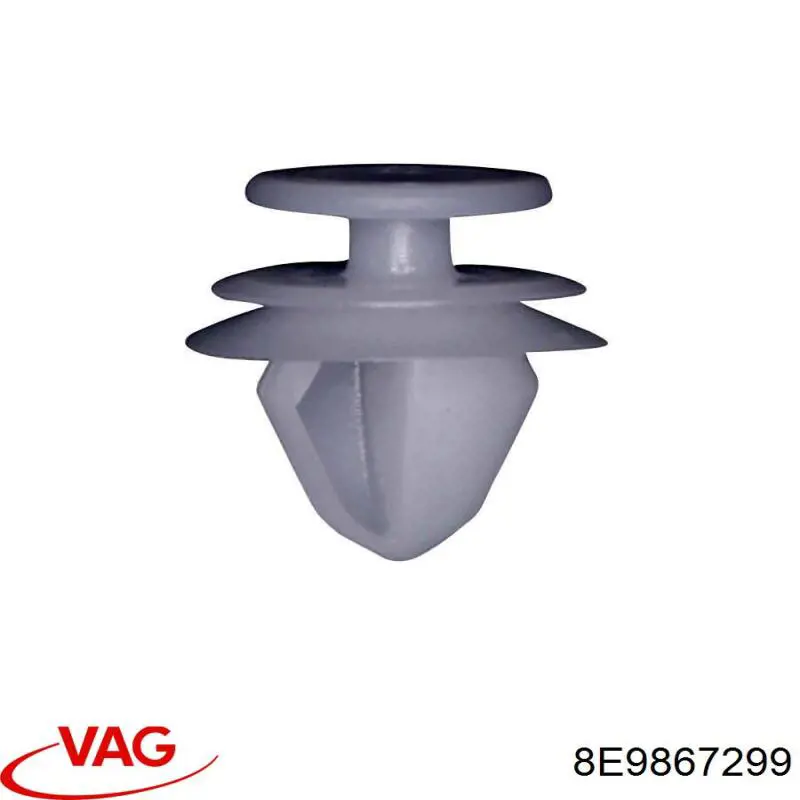 Купити 8E9867299 VAG Кліпса (пістон) кріплення молдинга двері