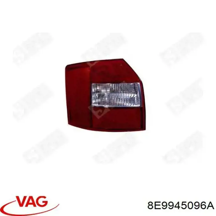 Задні ліхтарі VAG 8E9945096A ціна, від 65.04 USD