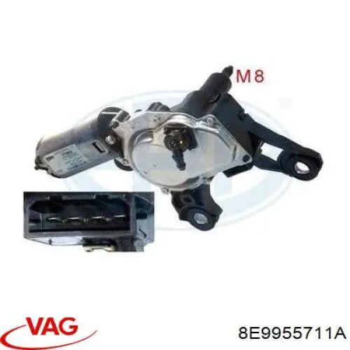 Склоочисник дверей задка VAG 8E9955711A ціна, від 56.53 USD