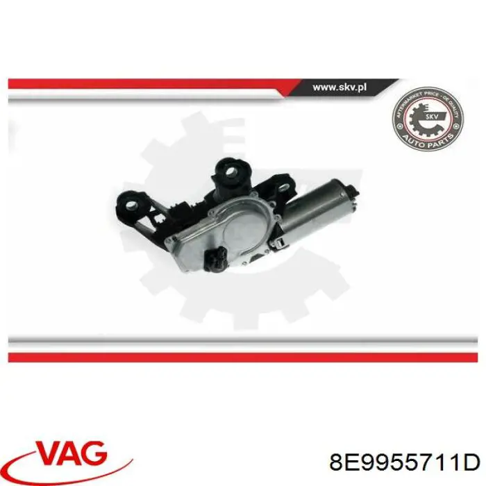 Склоочисник дверей задка VAG 8E9955711D ціна, від 58.35 USD