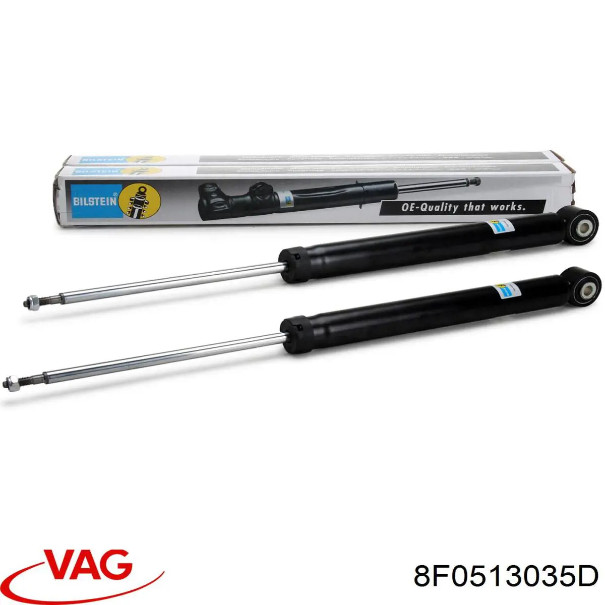 Купити 8F0513035D VAG Стійка амортизатора задня