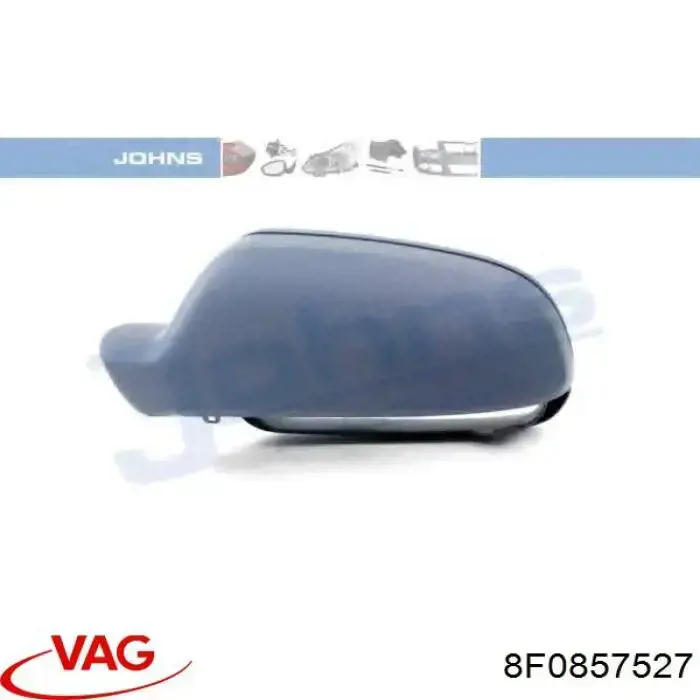 Накладка лівого бокового дзеркала VAG 8F0857527 ціна, від 18.94 USD