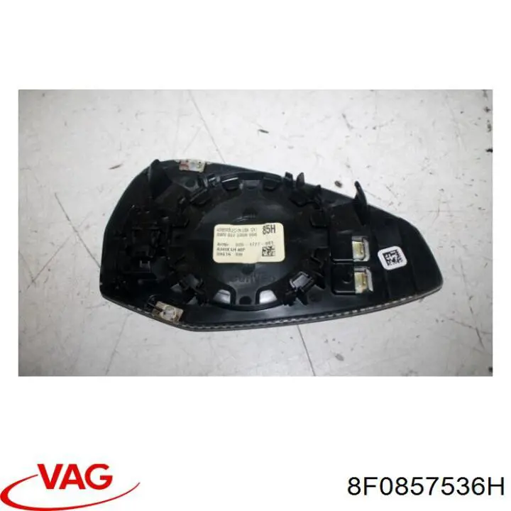 Дзеркальний елемент правого дзеркала заднього виду VAG 8F0857536H ціна, від 182.32 USD