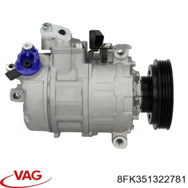 Компресор системи кондиціювання VAG 8FK351322781 ціна, від 179.74 USD