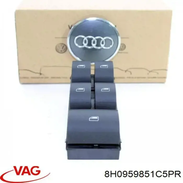  VAG 8H0959851C5PR ціна, від 126.54 USD