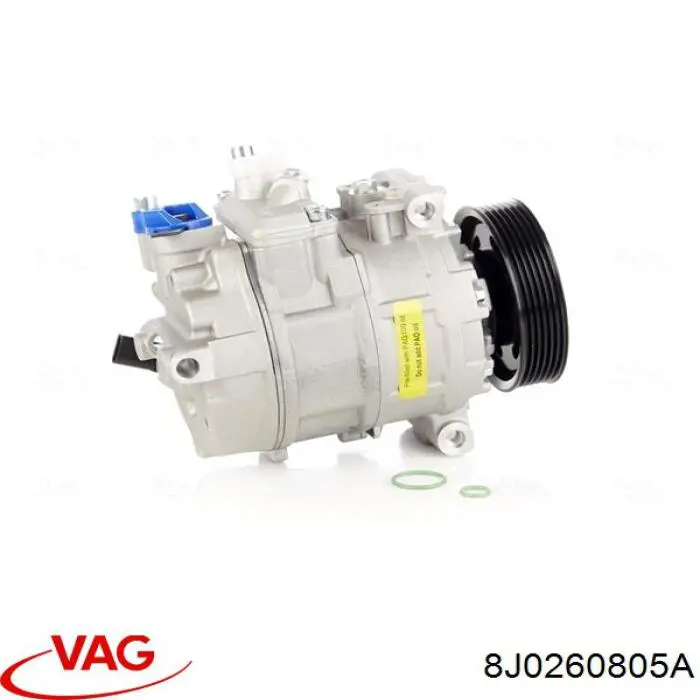 Компресор кондиціонера 8J0260805A VAG