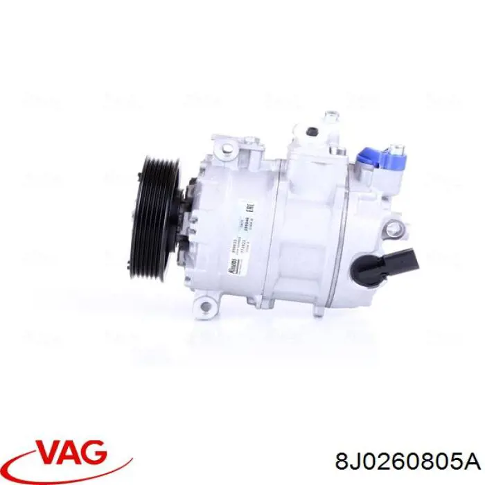 Компресор системи кондиціювання VAG 8J0260805A ціна, від 190.04 USD