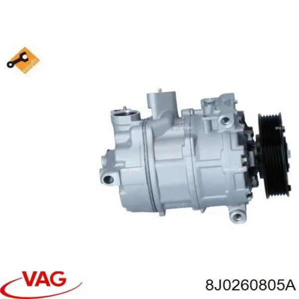 Купити 8J0260805A VAG Компресор кліматичної установки