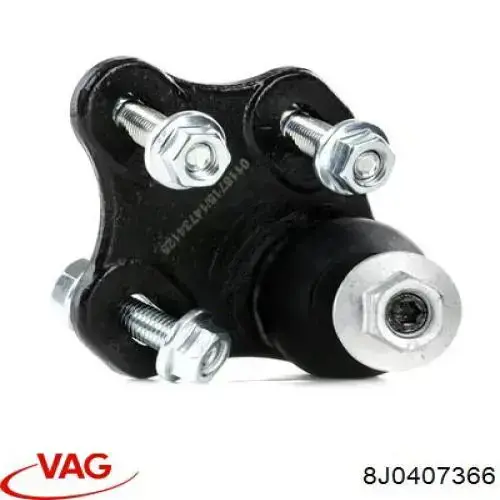 Кульова опора, нижня, права VAG 8J0407366 ціна, від 15.65 USD