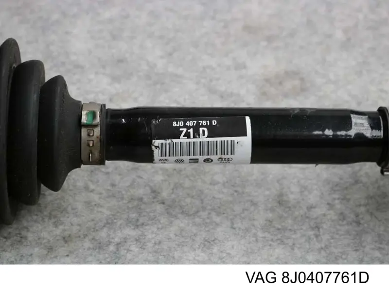 Купити 3Q0407761KX VAG Ліва піввісь