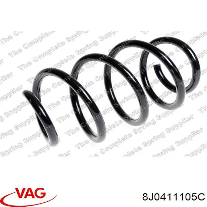 Пружина передня VAG 8J0411105C ціна, від 36.78 USD