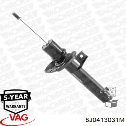 Купити 8J0413031M VAG Амортизатор передньої підвіски