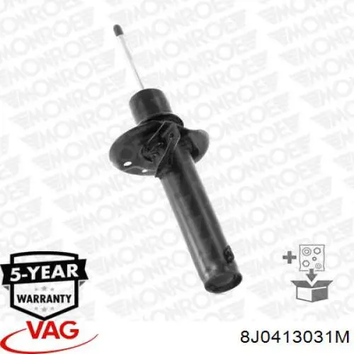 Стойка амортизатора передняя VAG 8J0413031M ціна, від 55.42 USD