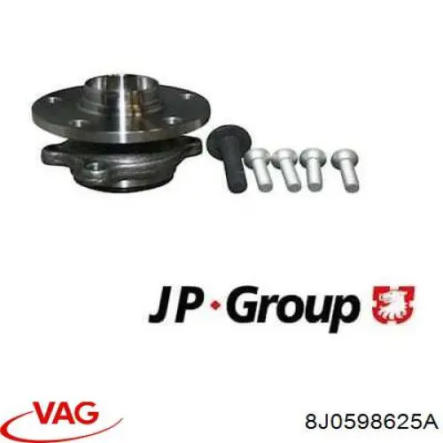 Маточина колеса передня VAG 8J0598625A ціна, від 40.70 USD