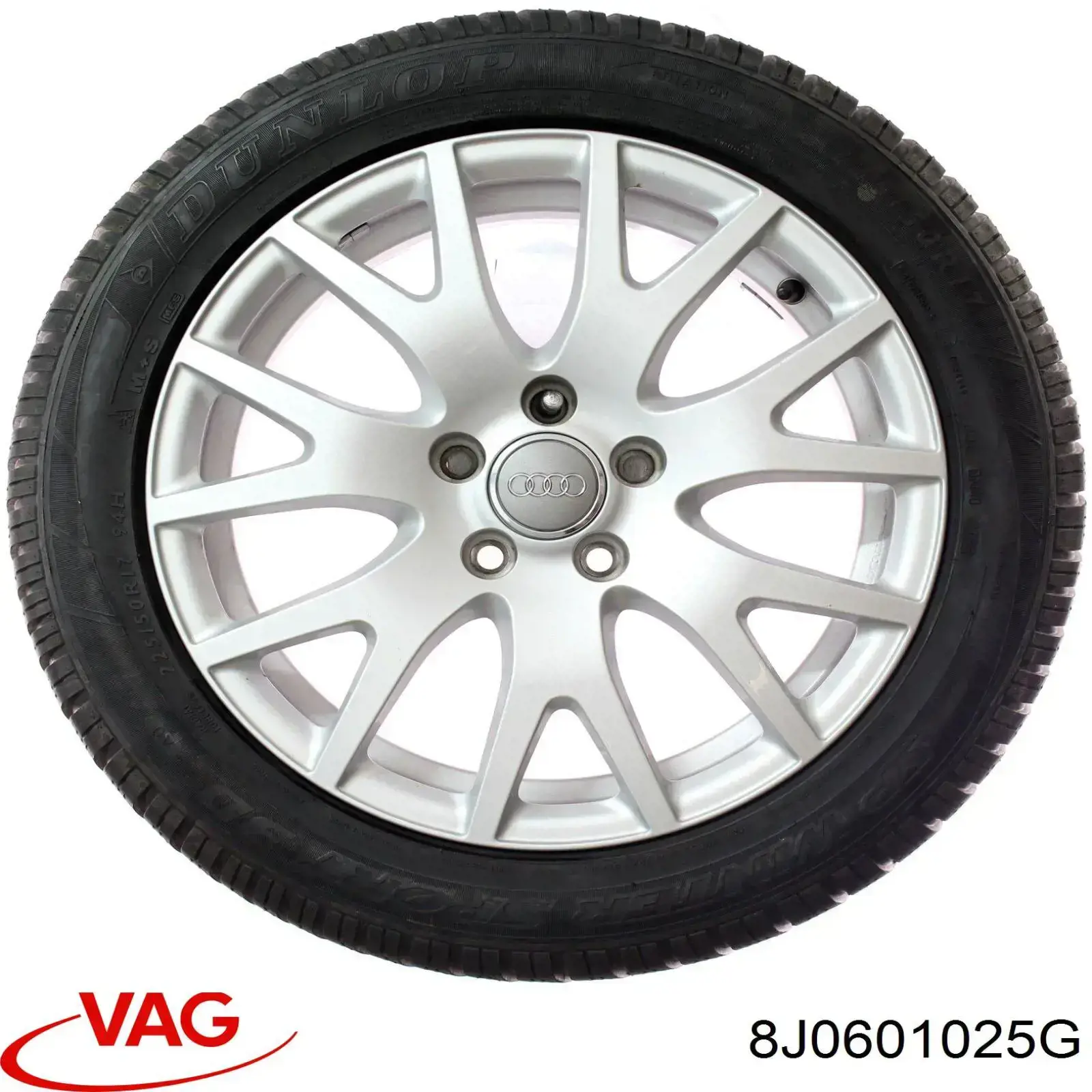 Диски колісні литі (легкосплавні, титанові) VAG 8J0601025G ціна, від  USD