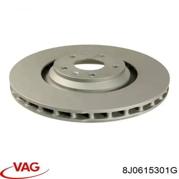 8J0615301G VAG Гальмо дискове переднє