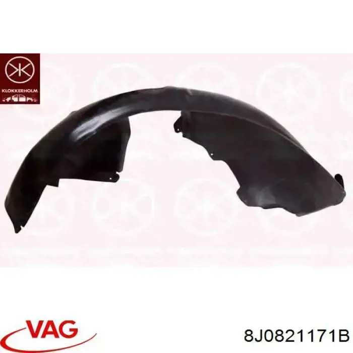 Купити 1351FL2T Polcar Підкрилок передній лівий