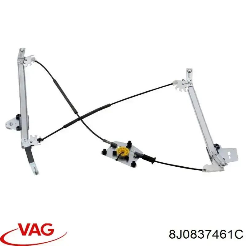 Склопідйомник з електродвигуном Electric Life ZRAD718L ціна, від 86.66 USD