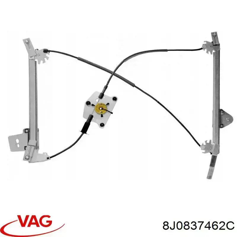 Склопідйомник (механізм переміщення скла) VAG 8J0837462C ціна, від 81.86 USD