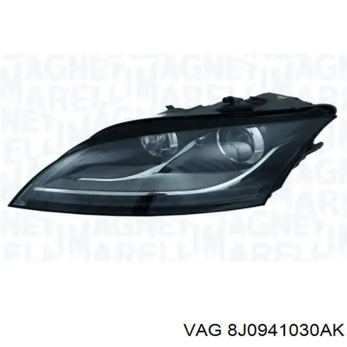 Основна фара - вставка VAG 8J0941030AK ціна, від 1007.45 USD
