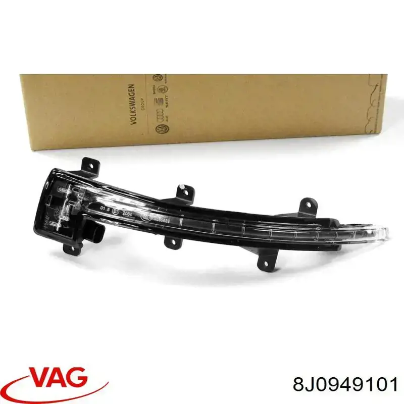 Покажчик повороту дзеркала, лівий VAG 8J0949101 ціна, від 15.20 USD