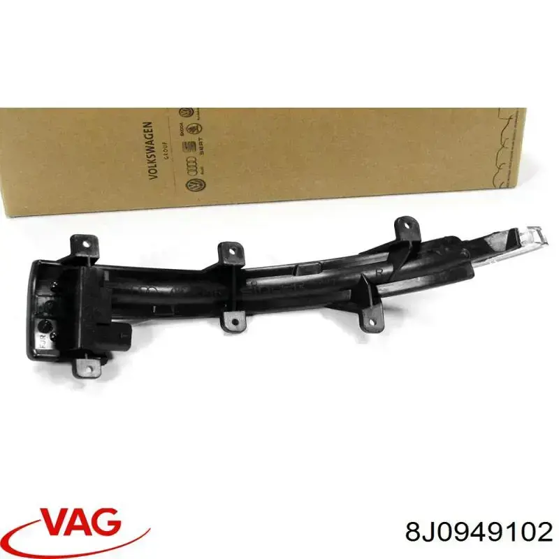 Покажчик повороту дзеркала, правий VAG 8J0949102 ціна, від 15.20 USD