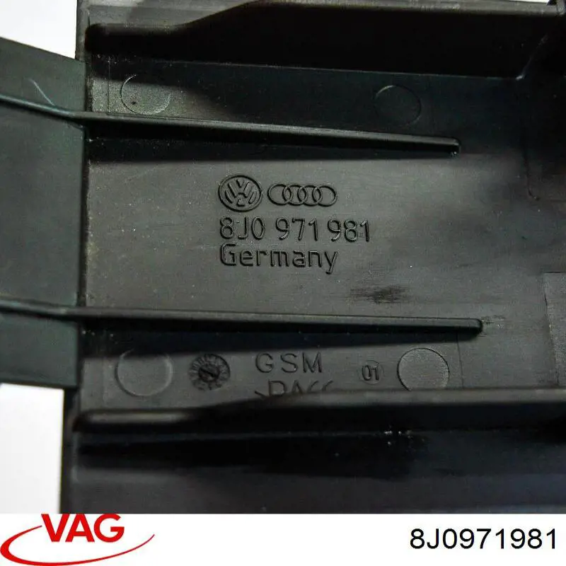 Купити 8J0971981 VAG Кришка блока запобіжників