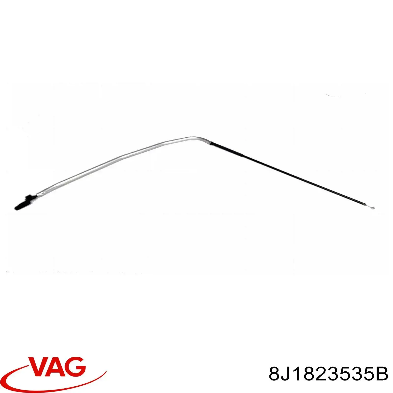 Трос відкриття капота, задній VAG 8J1823535B ціна, від 37.23 USD