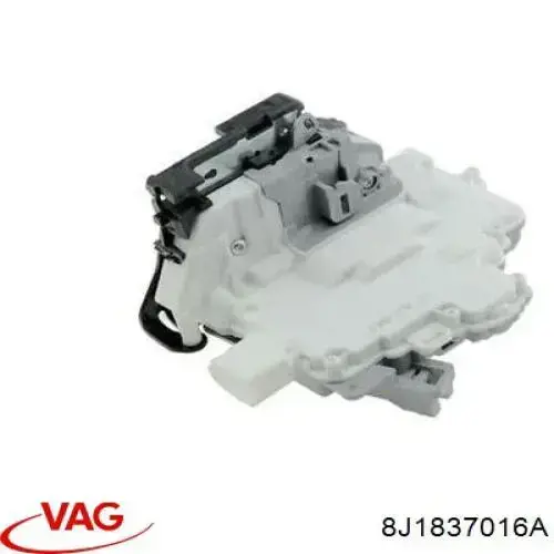 Замок передніх пасажирських дверей VAG 8J1837016A ціна, від 31.60 USD