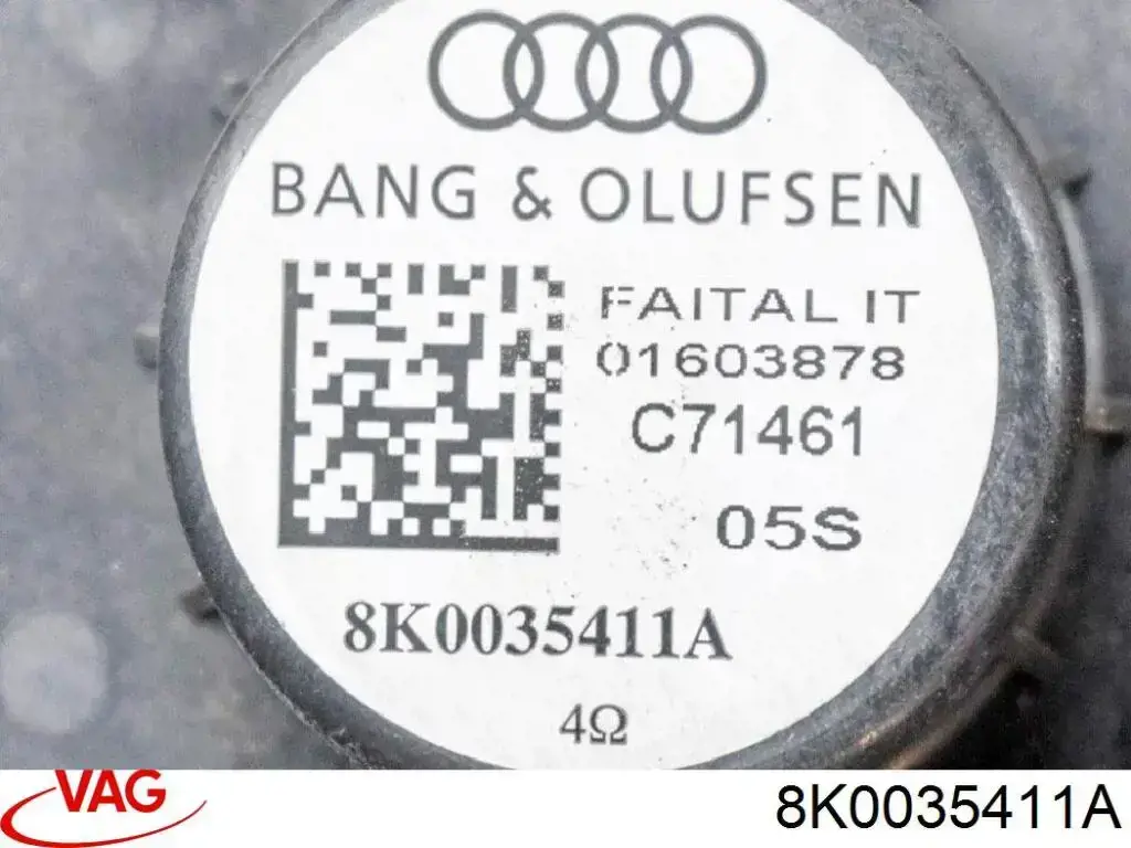 Динамік передньої двері VAG 8K0035411A ціна, від 22.67 USD