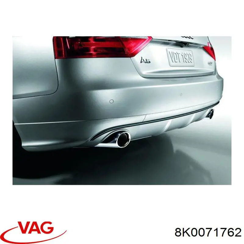 Насадка на глушник VAG 8K0253825D ціна, від 25.34 USD